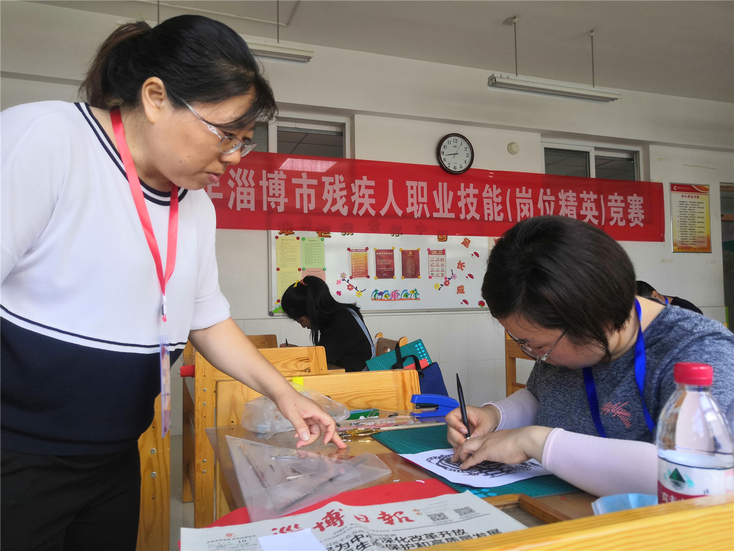 市特教中心成功承辦淄博市殘疾人職業(yè)技能競賽部分賽事