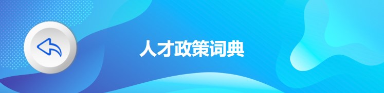 人才政策詞典