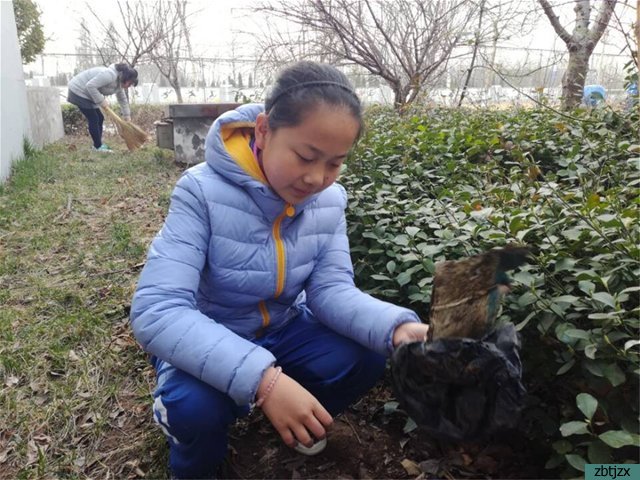 踐行雷鋒精神 營造綠色校園