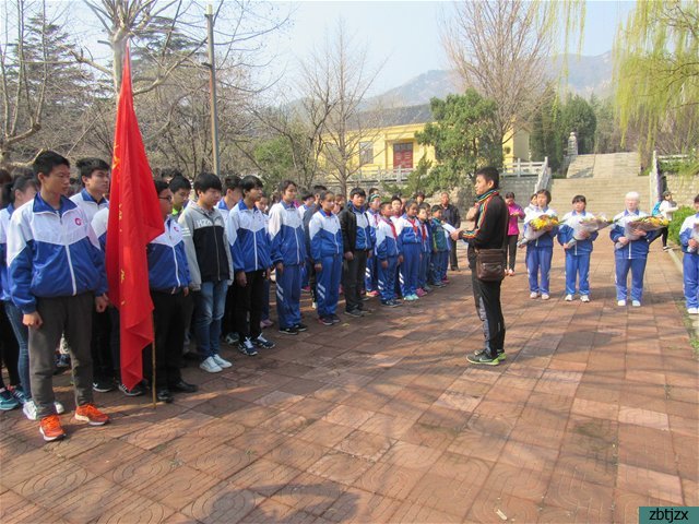 緬懷先烈 做自強(qiáng)少年——淄博市特殊教育中心組織祭掃烈士墓革命傳統(tǒng)教育活動